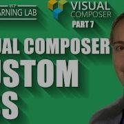 Visual Composer Custom CSS Input Locations Visual Composer Tutorials Part 7