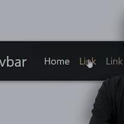 Изменение цвета ссылки в навигационной панели Bootstrap 5 при наведении курсора