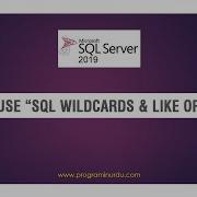 SQL Server Tutorials In Urdu Hindi SQL WildCards LIKE Operator