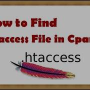 How To Access Htaccess File In Cpanel