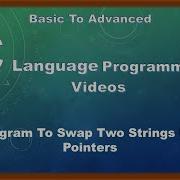 C Program To Swap Two Strings Using Pointers Pointersinc Pointers Strings Programminglanguage