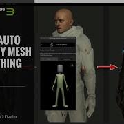 Character Creator 3 Tutorial Setting Auto Hide Body Mesh For Clothing