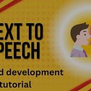 Text To Speech Android Development Tutorial For Beginners