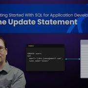 The Update Statement Getting Started With SQL For Application Developers