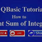 QBasic Program To Print The Sum Of Integers Using Do Loop Do Loop In QBasic In Hindi