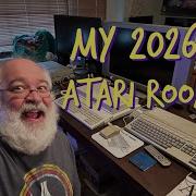 Моя комната Atari на 2026 год Falcon TT030 Mega STe Mega 2ST 800 130XE Винтажные 8
