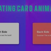 How To Create Rotating Card Animation Using HTML CSS
