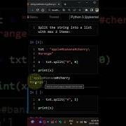 Rstrip Split String Method Python Tamil Python Shorts