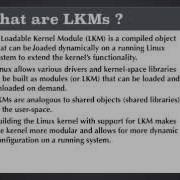 Linux Kernel Development Demo Screencast Introduction To Linux Kernel Module