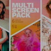 Multiscreen 6 Split Screen Final Cut Pro Apple Motion Template Tutorial