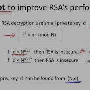 11 5 Is RSA A One Way Function 17 Min
