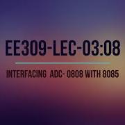 Interfacing Of ADC 0808 With 8085