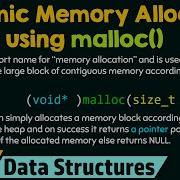 Dynamic Memory Allocation Using Malloc