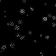 Snowflakes Falling Raylib Go