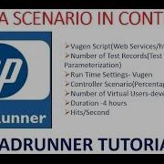 Loadrunner Tutorials How To Create A Scenario In Controller With Real Time Examples