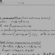 Introduction To Linear Models