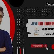 Single Dimensional Array In Java 25 One Dimensional Array Java Course Java Tutorial Pointers