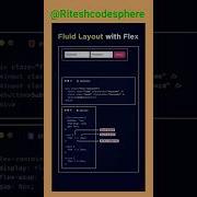 CSS Fluid Layout With Flex Html Css Js Fluid Layout Flex Shorts Shortsfeed Webdesign Responsive