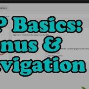 Wordpress Basics Menus And Navigation