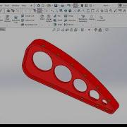 SolidWorks Exercises For Beginners 40 How To Use Curve Driven Pattern In Solidworks