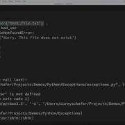 Python Tutorial Using Try Except Blocks For Error Handling