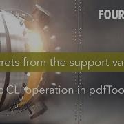 Basic CLI Operation In PdfToolbox