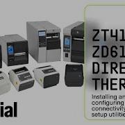 Installing And Configuring Printer Connectivity With Zebra Setup Utilities Zebra