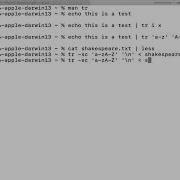 Unix TR Command Examples