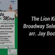 The Lion King Broadway Selections Arr Jay Bocook