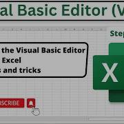 Visual Basic Editor Exploring The Visual Basic Editor VBE In Excel Msexcel Excelvba Vba