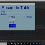 Create Table And Datatypes MySQL Python