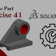 SolidWorks Tutorial Simple Part Exercise 41