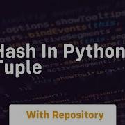Hash In Python Tuple