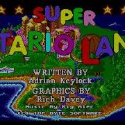 Title Theme Super Stario Land Atari ST Music