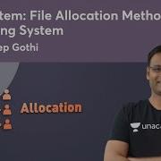 File System File Allocation Methods Operating System GATE 2022 VishvadeepGothi