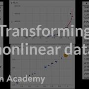 Transforming Nonlinear Data More On Regression AP Statistics Khan Academy