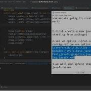 Creating And Rotating 3d Earth 1 2 On Javafx