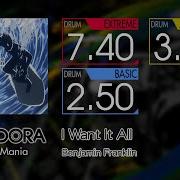 GITADORA I Want It All EXTREME BASIC Drum