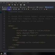 How To Create HTML CSS And JS In Netbeans