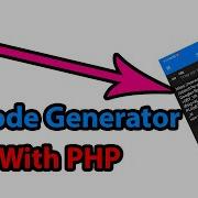 QR Code Generator With PHP Framework 2021