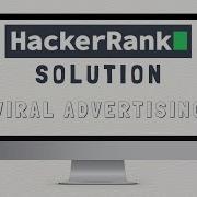 Hackerrank Solution English Viral Advertising Javascript