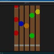 Prototype Of Rhythm Game Guitar Hero Style