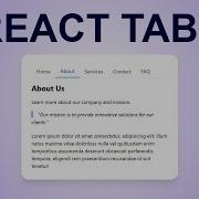 Easy React Tabs With Tailwind Tutorial