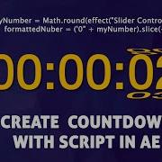 How To Create Countdown Animation In After Effect Timer Animation