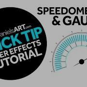 After Effects Tutorial QUICK TIP Speedometers Gauges