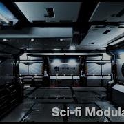 Modular Sci Fi Corridors And Rooms Asset Pack Unreal Engine 4 Demo Level
