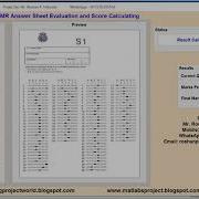 OMR Answer Sheet Checking Using Image Processing