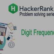 Digit Frequency In C HackerRank Challenge Solution Char Array Nested Loop