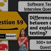 Difference B T Adhoc Exploratory Testing Software Testing Interview Questions 2025 Tech Bharat