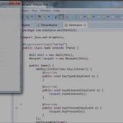 Adding The Sprite Racquet Java Game Programming For Beginners 5